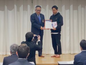 代表の三浦が山形市創業アワードで最優秀賞を受賞